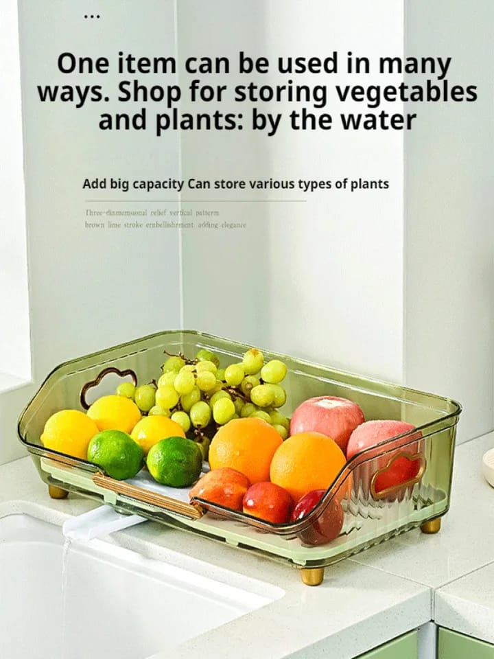 Transparent Dish Drainer Rack