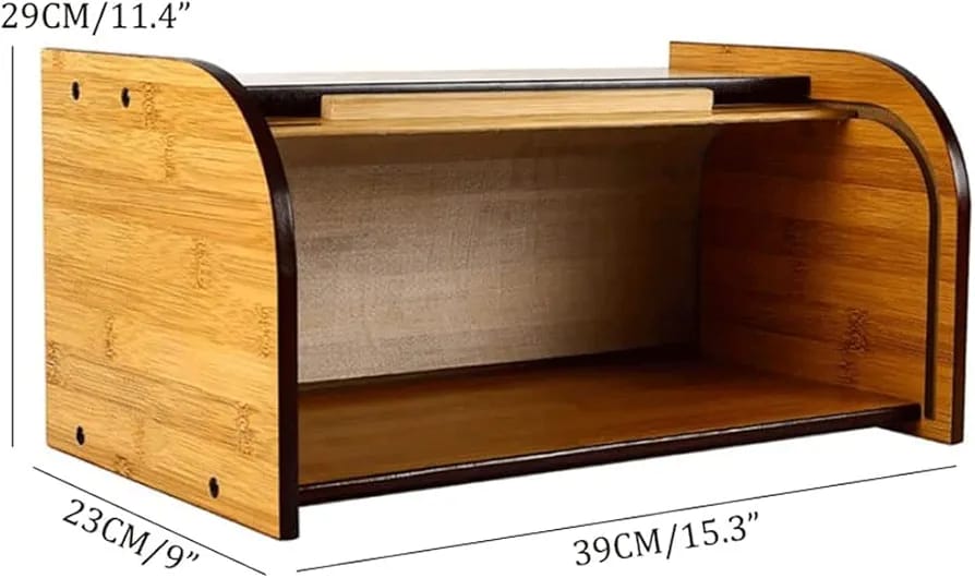 Wooden Bread Storage Box